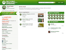 Tablet Screenshot of decorourbano.org